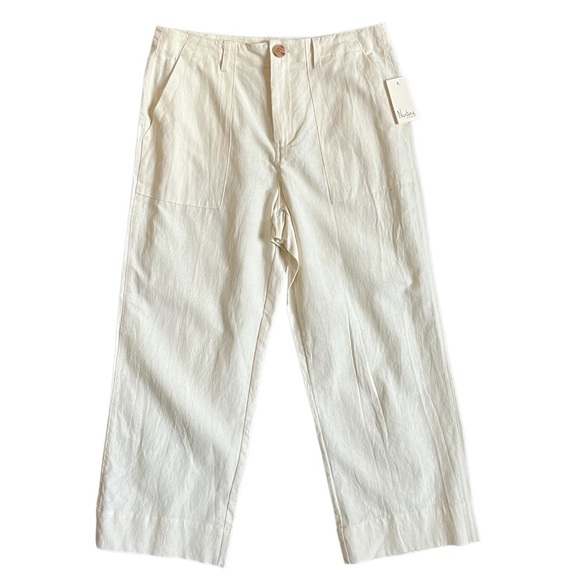 Westbound Pants - Nurture by Westbound Mid-Rise Wide Leg Ankle Length Pants